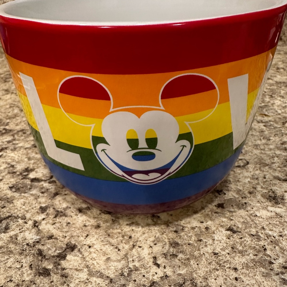 Pride LOVE Mickey Bowl